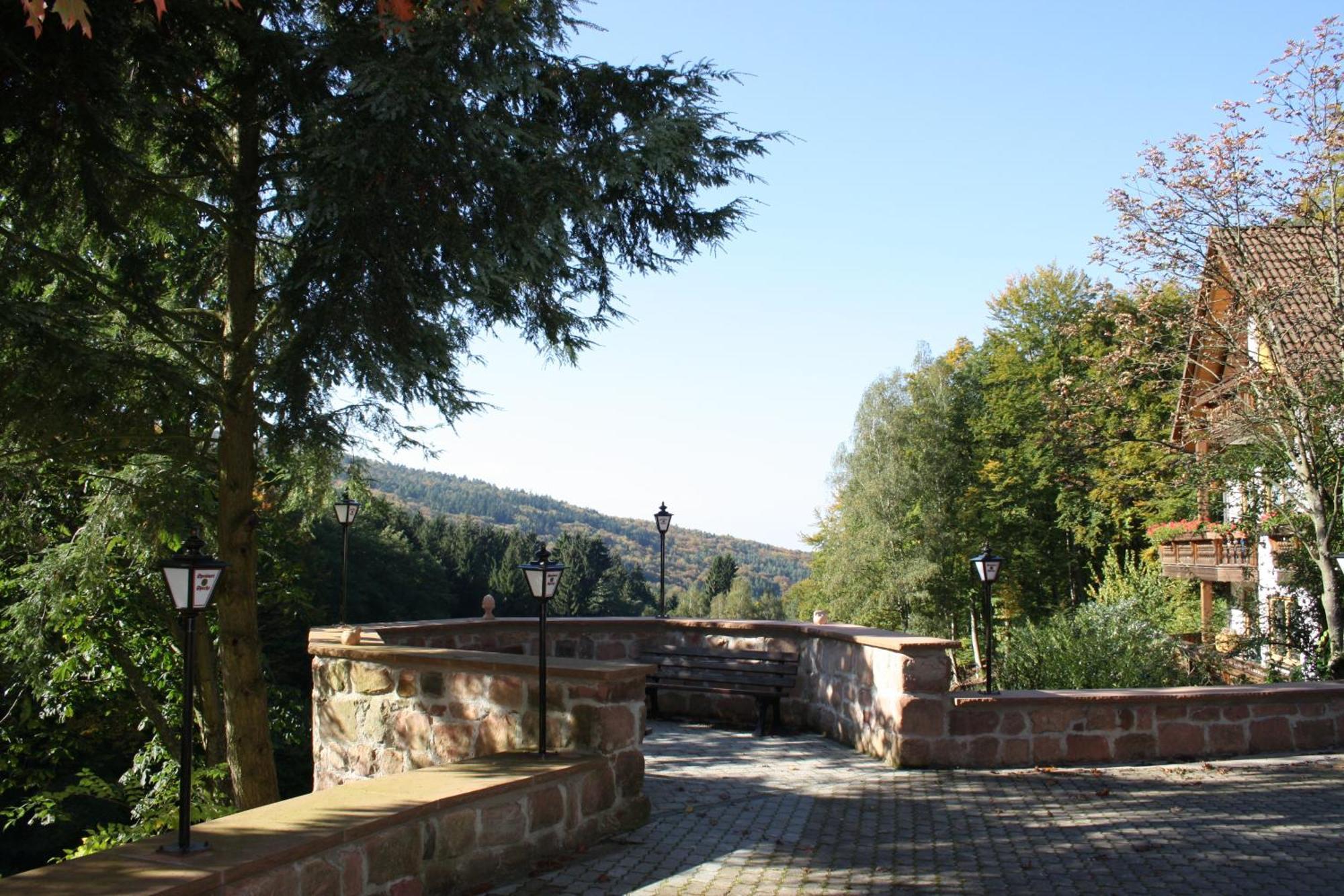 Wald-Hotel Heppe Dammbach Exterior foto