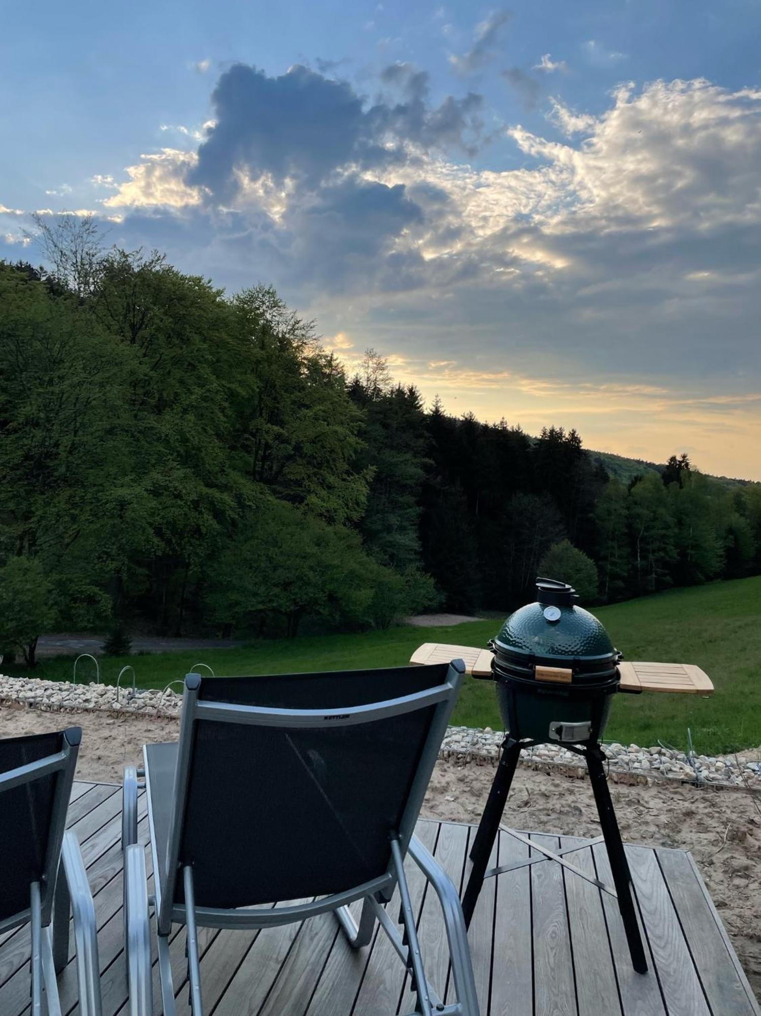 Wald-Hotel Heppe Dammbach Exterior foto